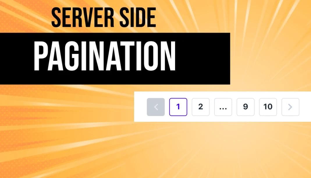 Create server side Pagination in Next js 13