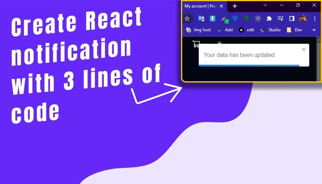 Creating notifications never been so easy